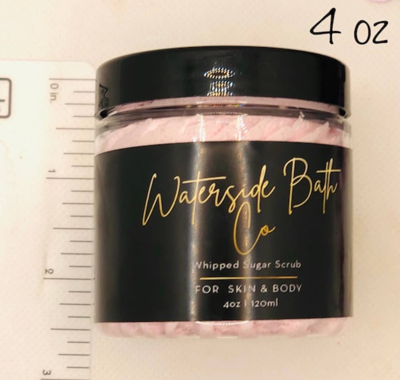 Relaxing French Lavender Whipped Sugar Scrub: 2oz