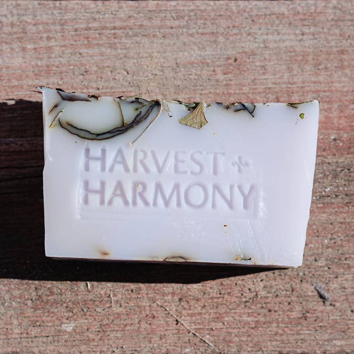 Harvest + Harmony Rose Petal Goat Milke Soap With Dish