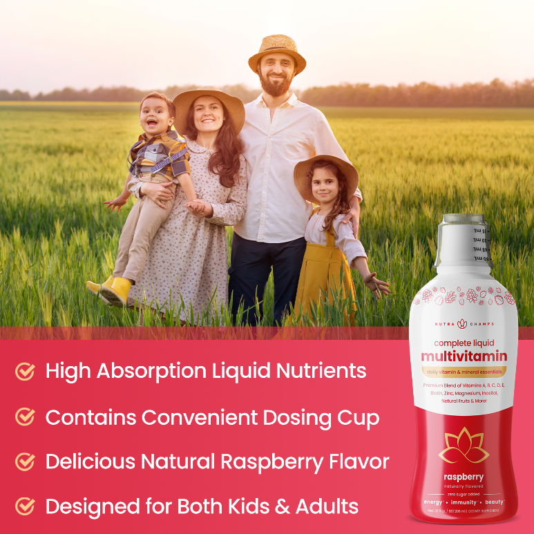 Liquid Multivitamin | Energy, Immunity & Beauty