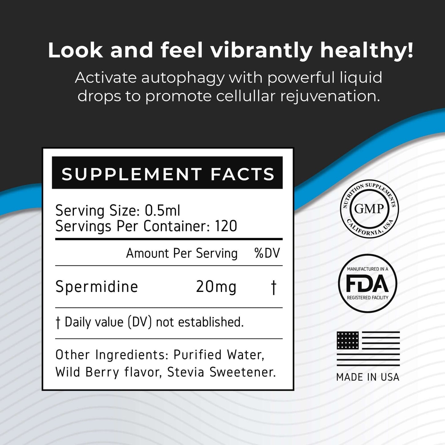 Spermidine Drops