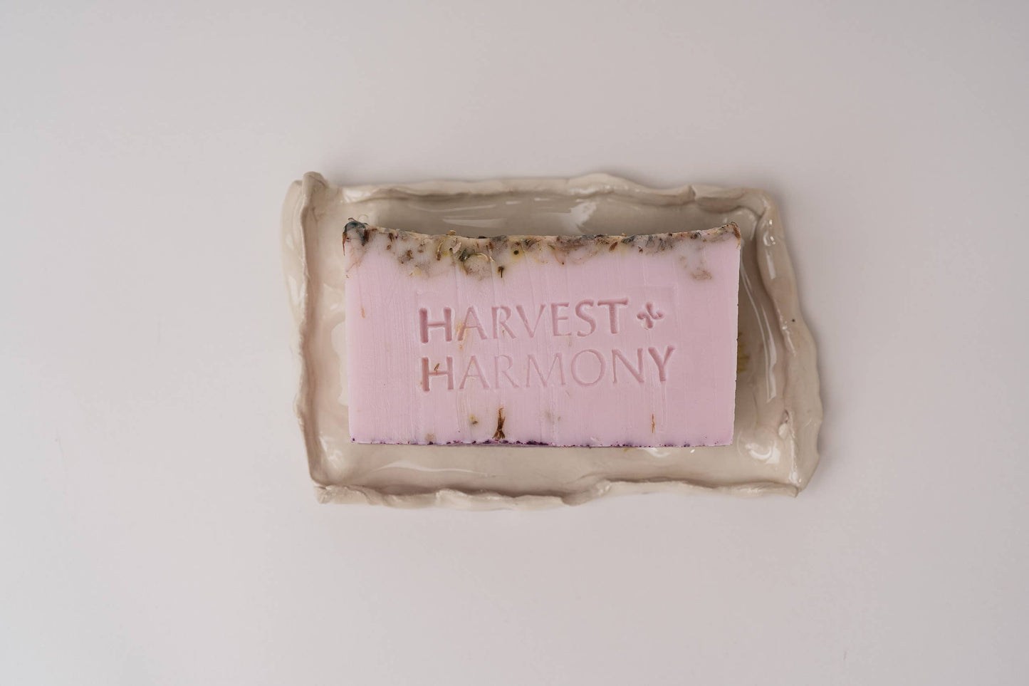 Harvest + Harmony Jasmine Goat Milk Soap With Dish