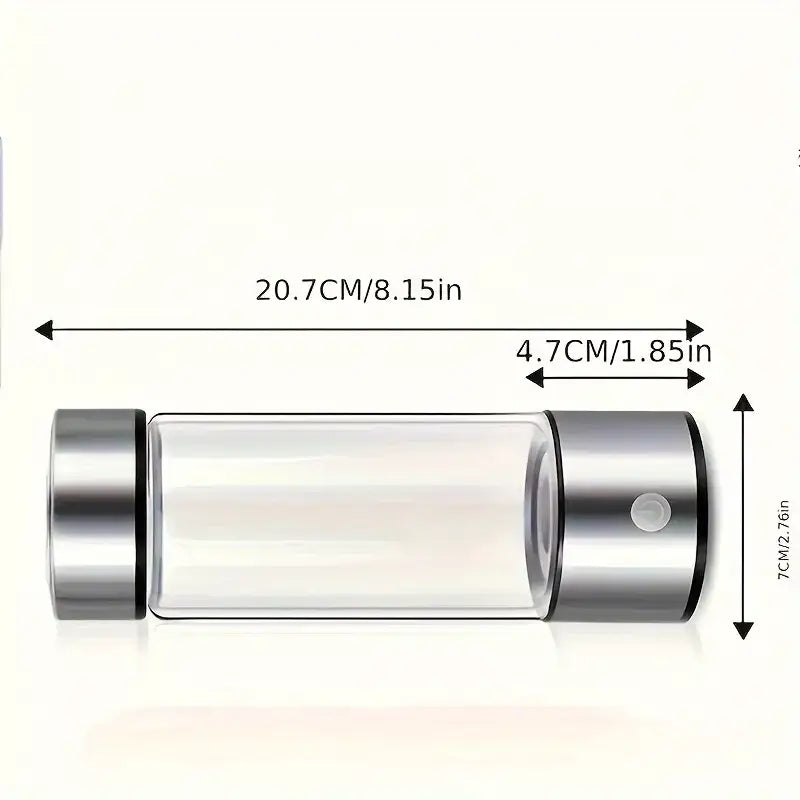 Portable Electronic Hydrogen Water Bottle Ionizer