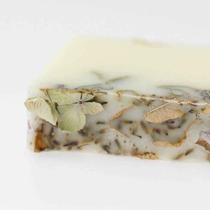 Harvest + Harmony Honeysuckle Goat Milk Soap With Dish
