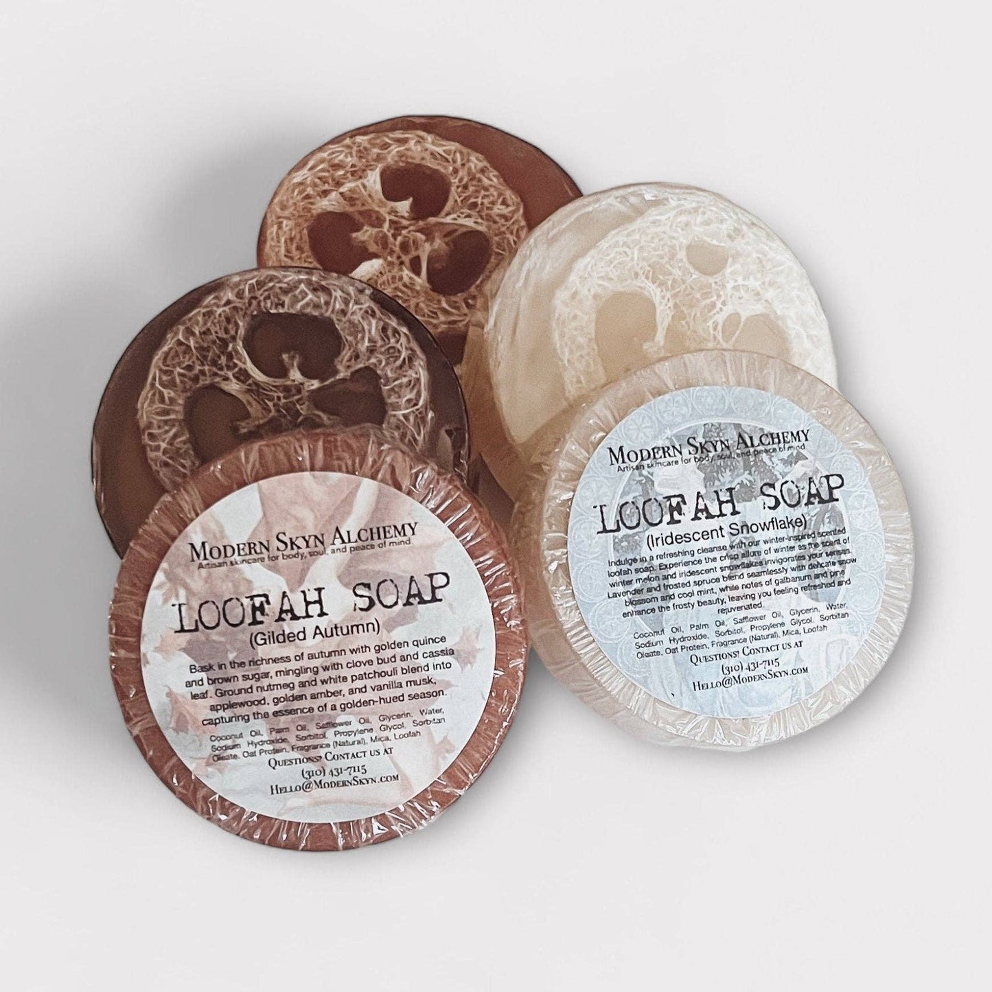 Handcrafted Loofah Soaps - Lemon Sugar Cake