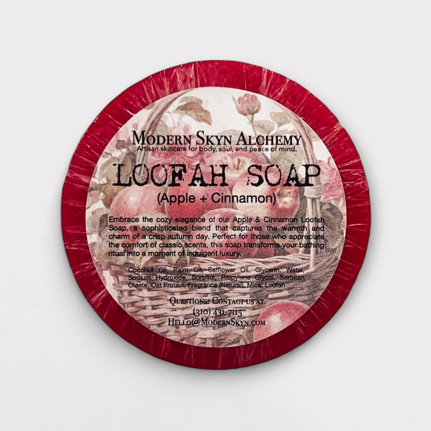 Handcrafted Loofah Soaps - Lemon Sugar Cake