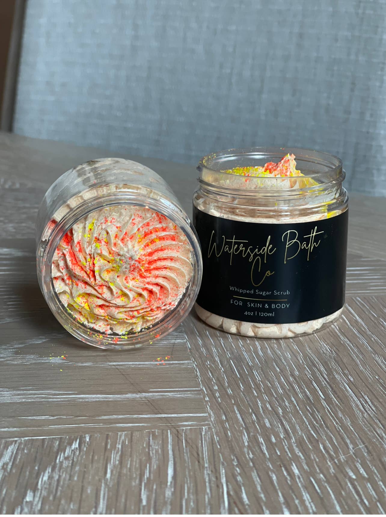 Pineapple Papaya Whipped Sugar Scrub: 2oz