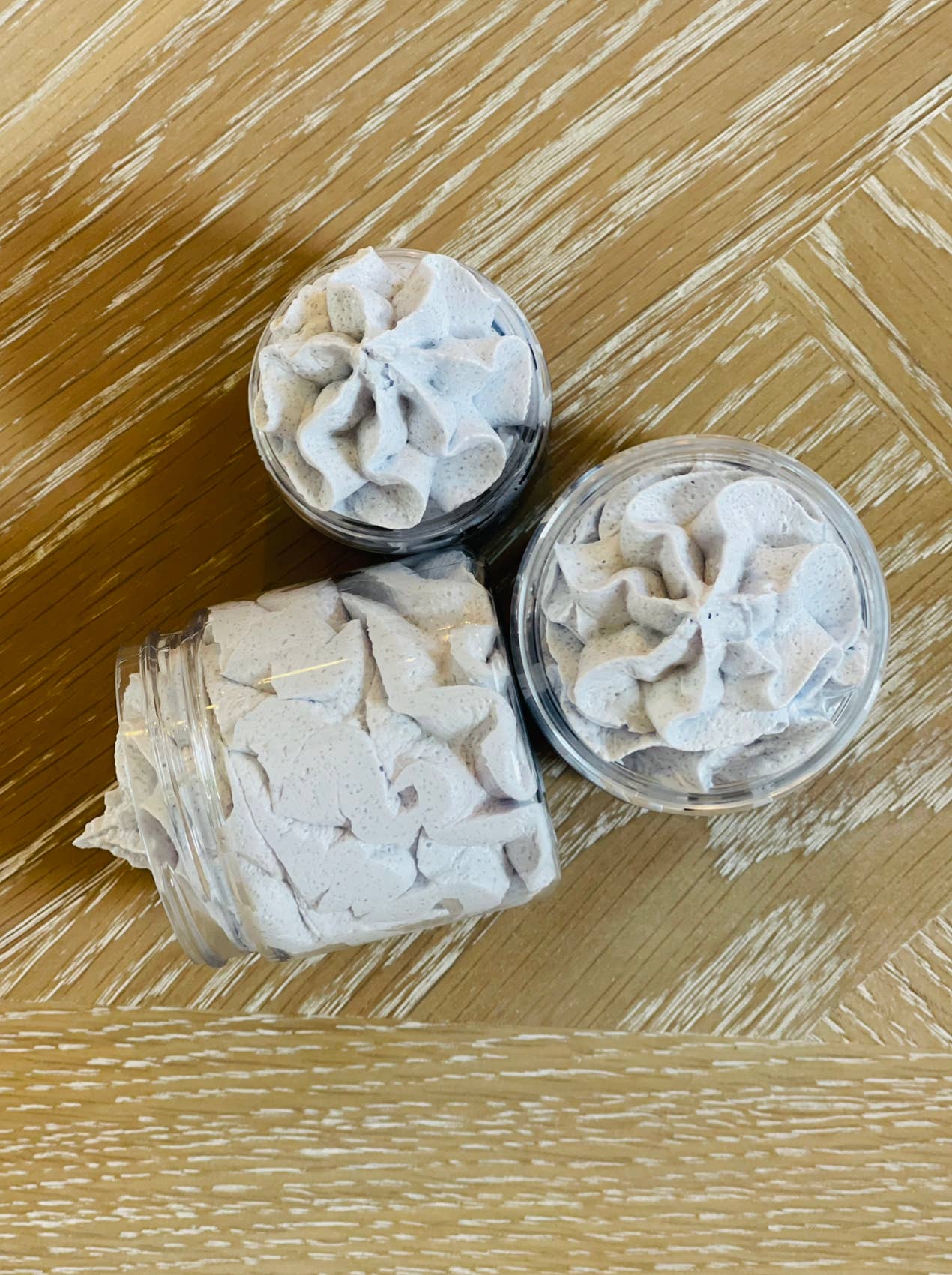 Relaxing French Lavender Whipped Sugar Scrub: 2oz