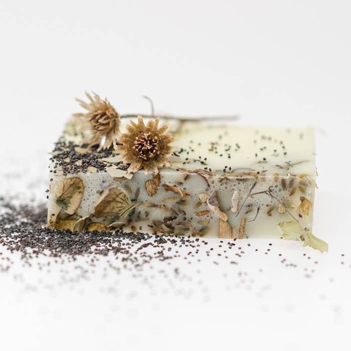 Harvest + Harmony Honeysuckle Goat Milk Soap With Dish