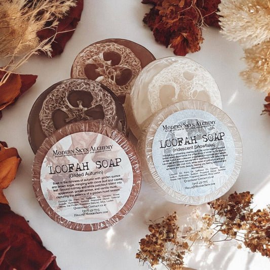 Handcrafted Loofah Soaps - Lemon Sugar Cake