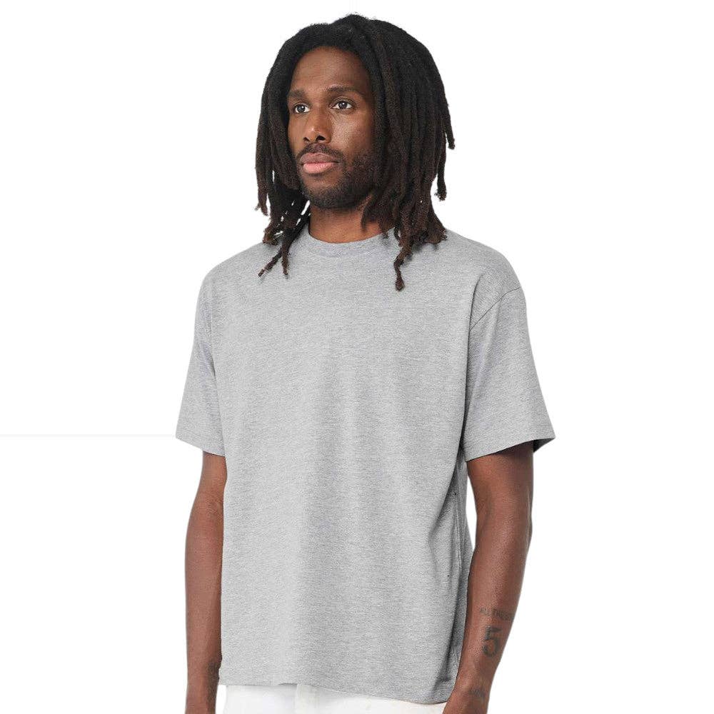 BELLA+CANVAS 3010 Heavyweight Tee: Asthletic Heather / L