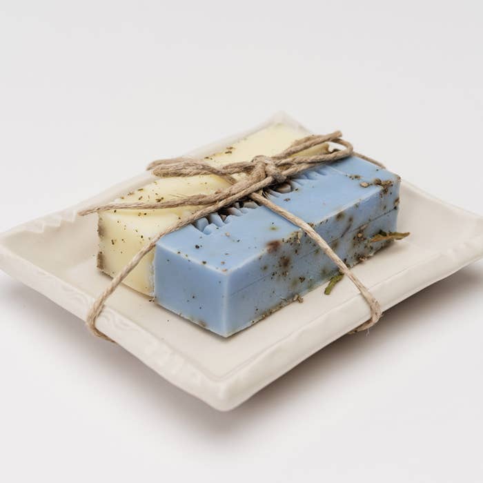 Harvest + Harmony Rosemary/Sage/Basil Goat Milk Soap w/Dish